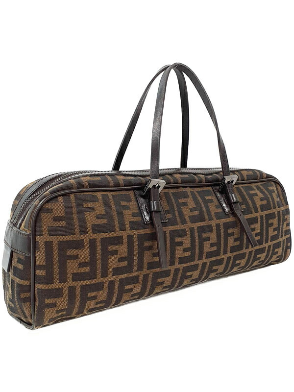 FENDI】フェンディ『ズッカ柄 ミニボストンバッグ』8BL006 レディース