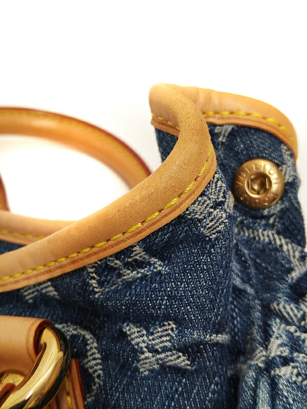 LOUIS VUITTON】ルイヴィトン『モノグラム デニム プリーティ』M95020
