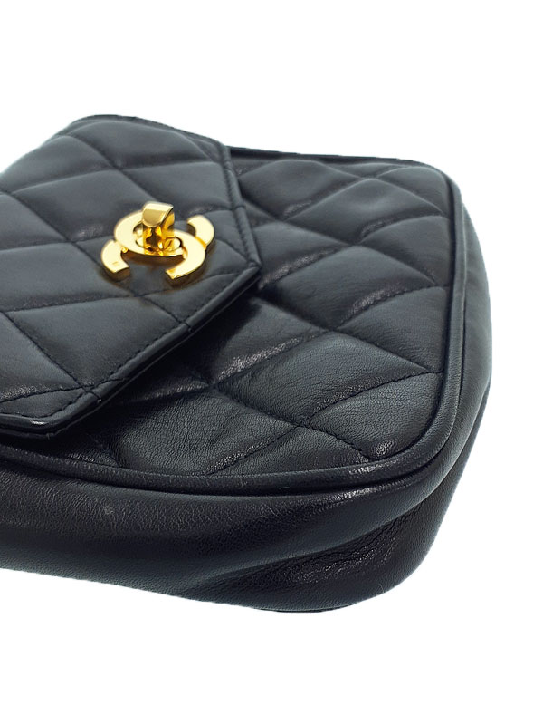 CHANEL】シャネル『マトラッセ ウエストポーチ』レディース ボディ