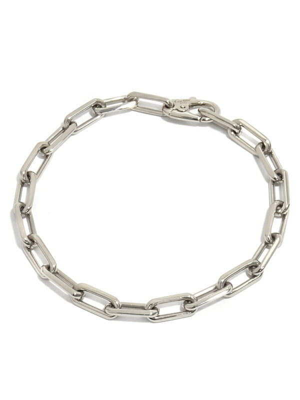 Cartier】カルティエ『K18WG サントス ドゥ カルティエ チェーン
