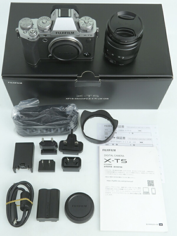 FUJIFILM】富士フイルム『FUJIFILM X-T5 XF18-55mmレンズキット