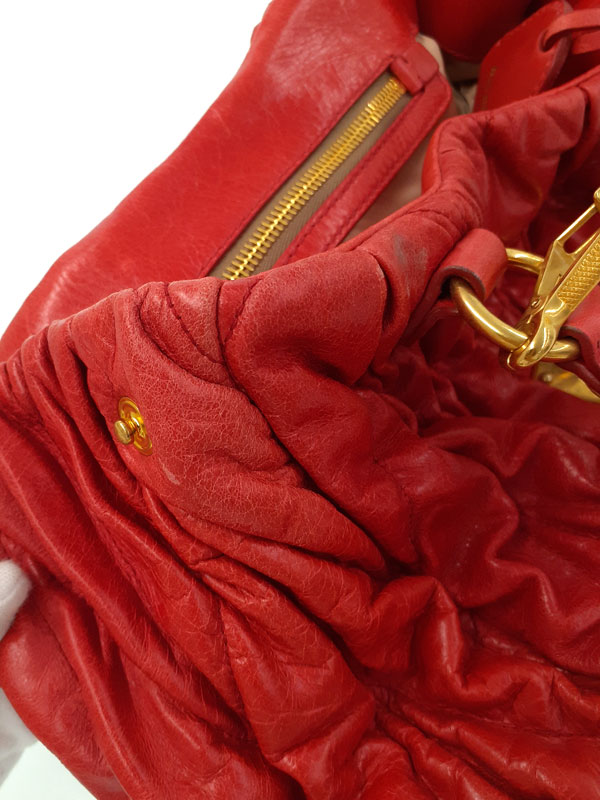 MIUMIU】ミュウミュウ『マテラッセ 2WAYハンドバッグ』レディース 2WAY