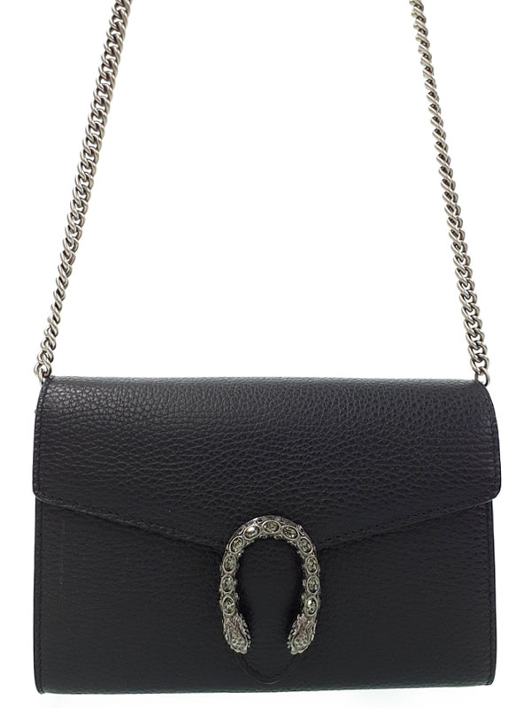 GUCCI】グッチ『ディオニュソス レザー ミニ チェーンバッグ』401231