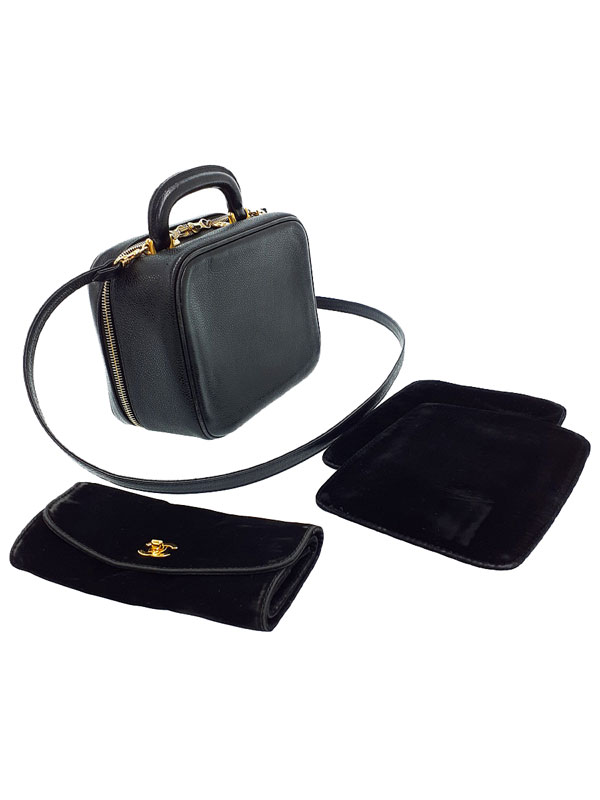 CHANEL】シャネル『ココマーク 2WAYバニティバッグ』A07060 レディース