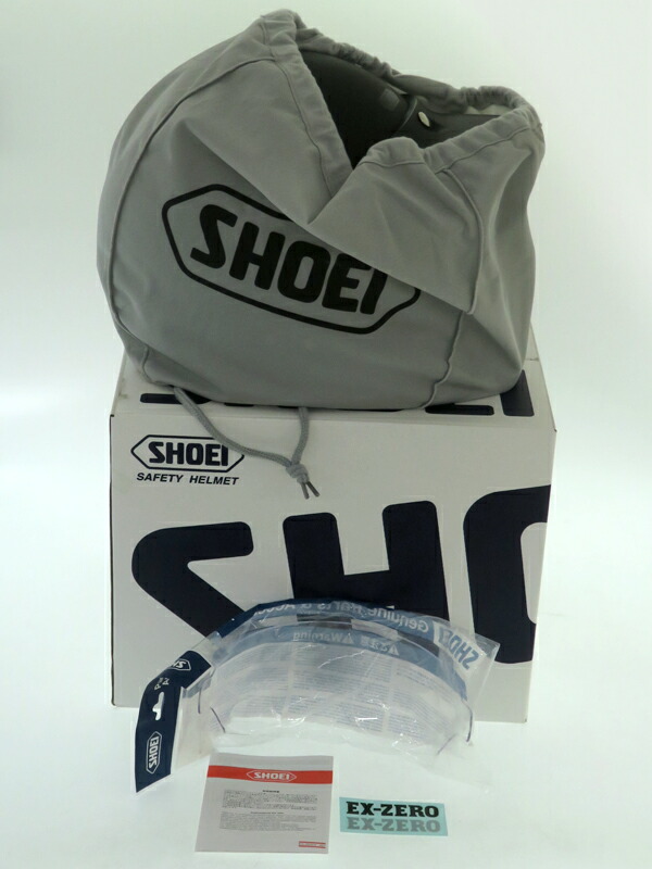 SHOEI】ショウエイ『EX-ZERO マットブラック XL 61cm』フルフェイス