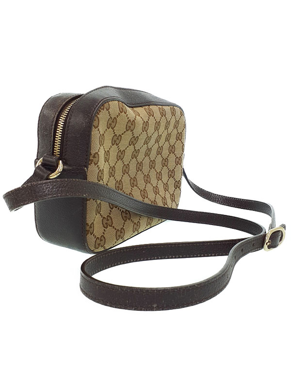 GUCCI】グッチ『GGキャンバス ウェブ ビー ショルダーバッグ』412008