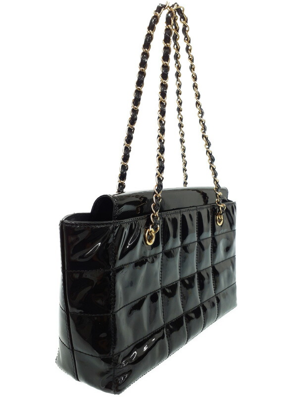 CHANEL】シャネル『チョコバー チェーンショルダーバッグ』レディース