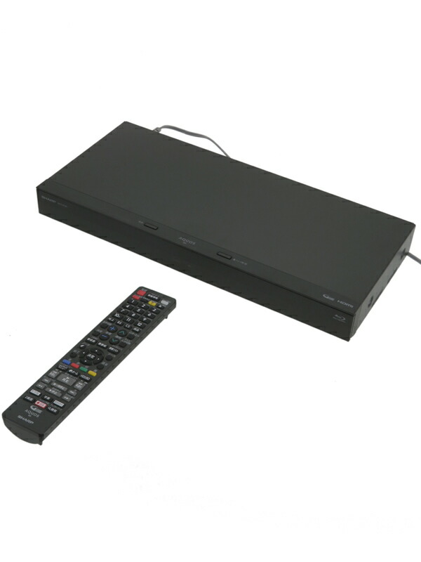 SHARP】シャープ『AQUOS ブルーレイ 1TB 2チューナー』2B-C10CW1 2020