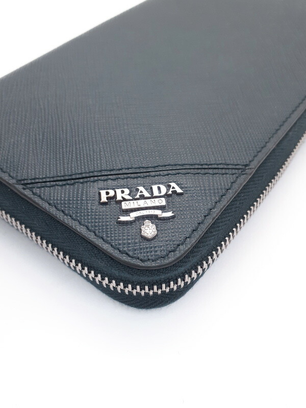 PRADA】プラダ『サフィアーノレザー ジップアラウンド長財布』2ML317