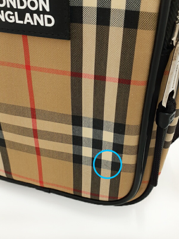 BURBERRY】バーバリー『ヴィンテージチェック クロスボディバッグ