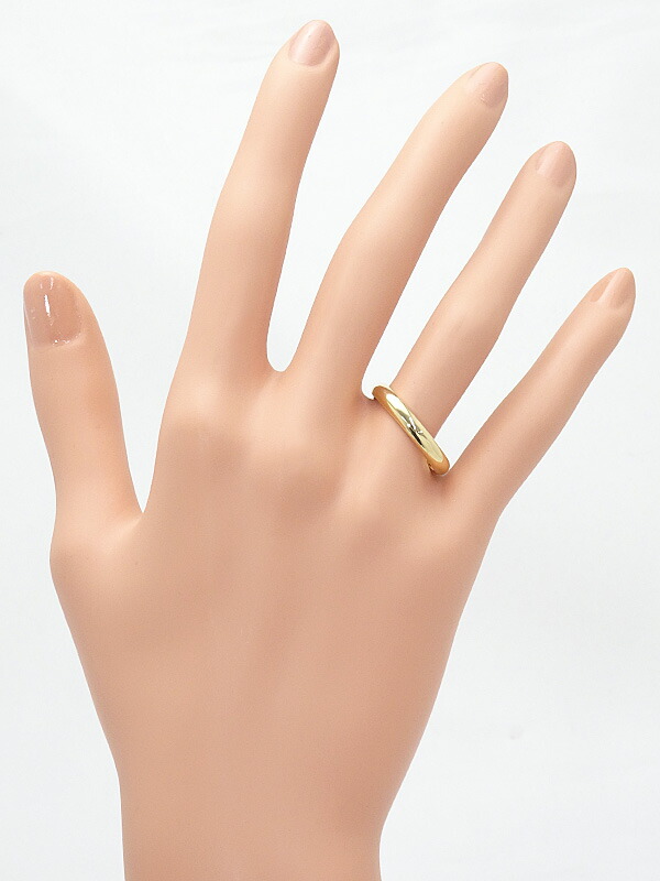 Cartier】カルティエ『K18YG 1895 クラシック ウェディング バンド