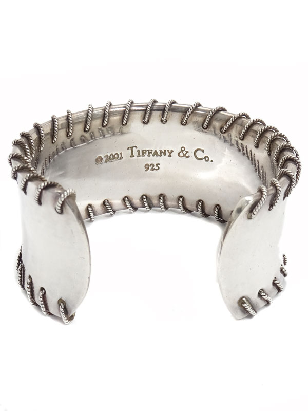 TIFFANY＆Co.】ティファニー『SILVER ツイストロープ ワイド カフ
