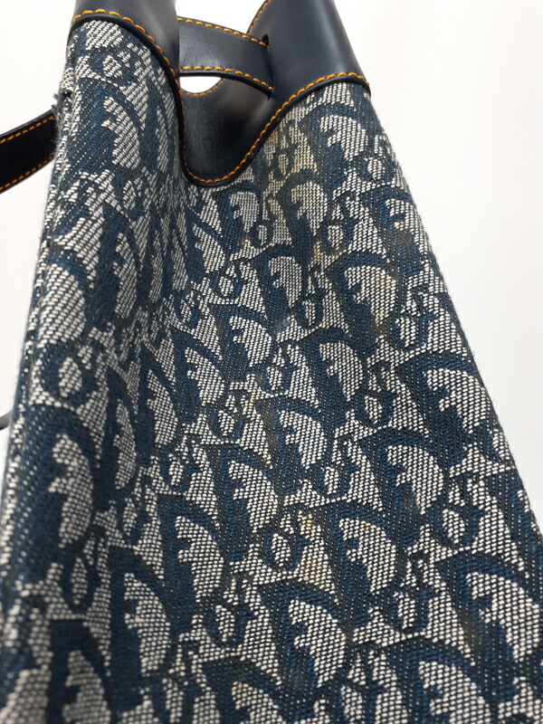 Christian Dior】クリスチャンディオール『トロッター柄 トートバッグ