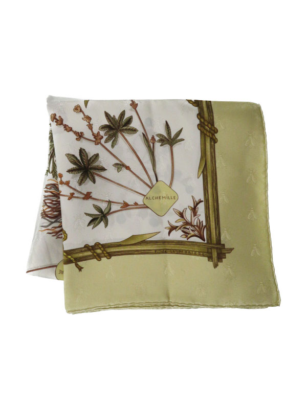 HERMES】【Herbier de Gavarnie】【フランス製】エルメス『カレ90