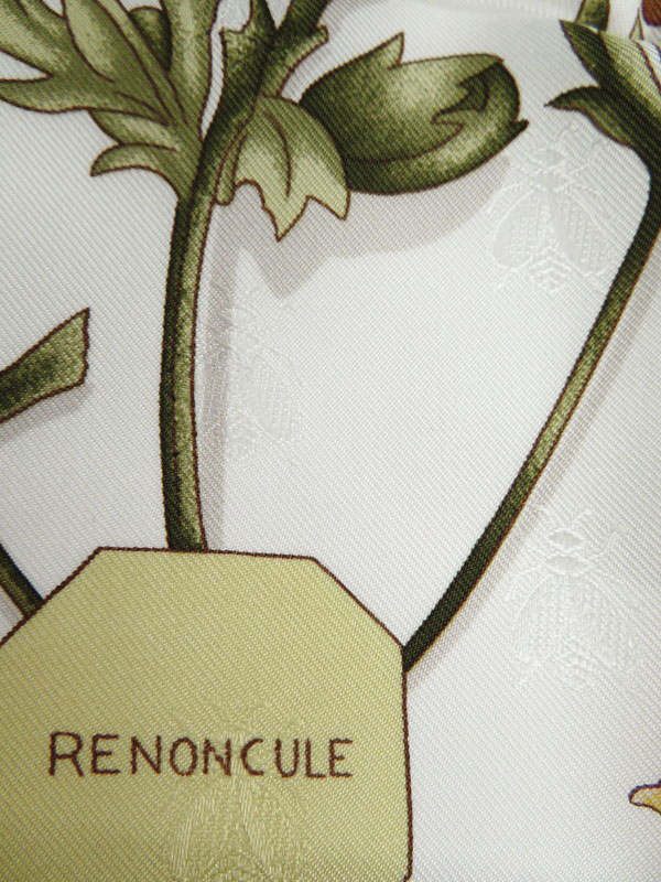 HERMES】【Herbier de Gavarnie】【フランス製】エルメス『カレ90