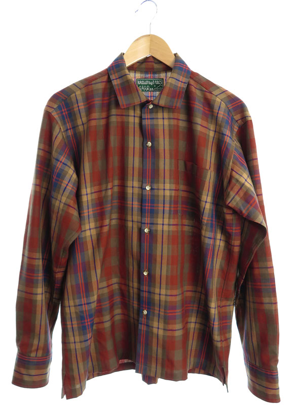 2-tacs】【BROWN by 2-tacs】【OPEN COLLAR SHIRTS】【日本製