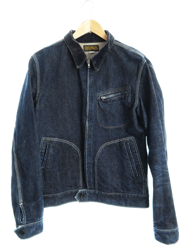IRON HEART】【日本製】【アウター】アイアンハート『ジップデニム