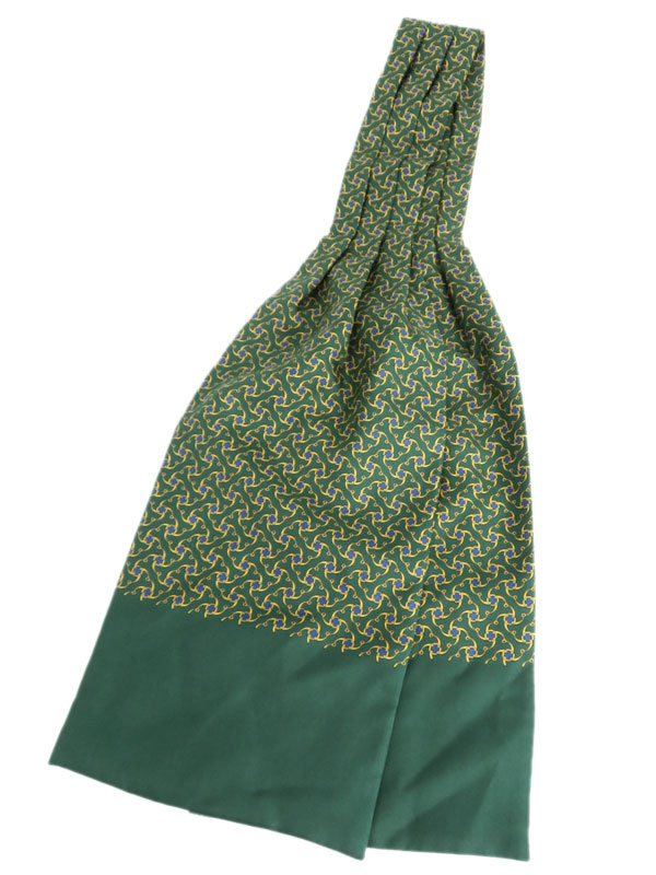 HERMES】【フランス製】エルメス『アスコットタイ』メンズ ネクタイ 1