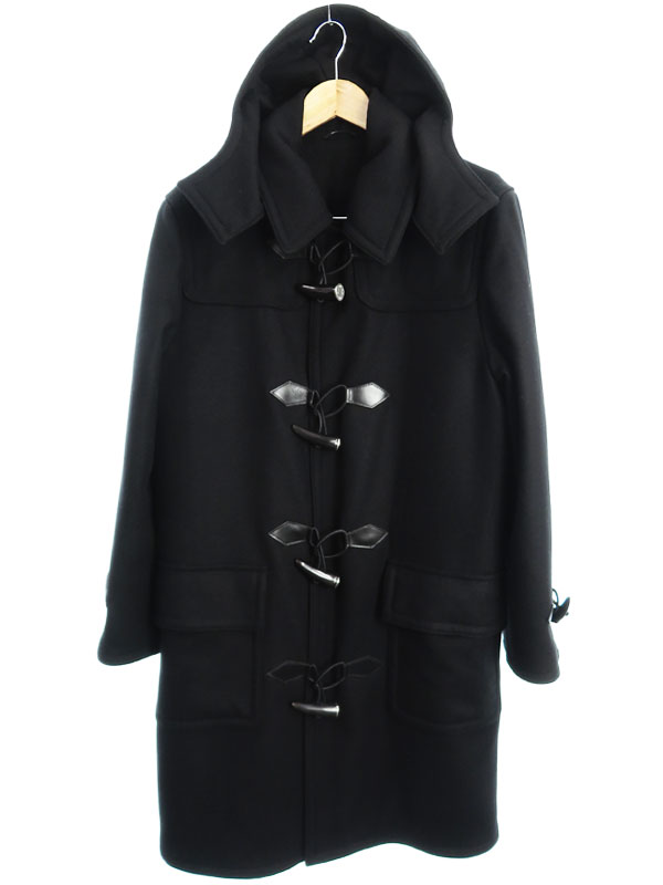 HERMES】【フランス製】【アウター】エルメス『ダッフルコート size48