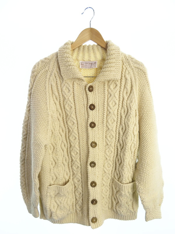 INVERALLAN】【茶タグ】【トップス】インバーアラン『3Aカーディガン