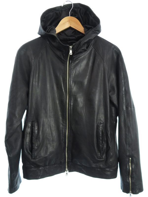 UNITED ARROWS】【アウター】ユナイテッドアローズ『フード付 レザー