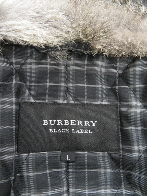 BURBERRY BLACK LABEL】【アウター】バーバリーブラックレーベル『中綿