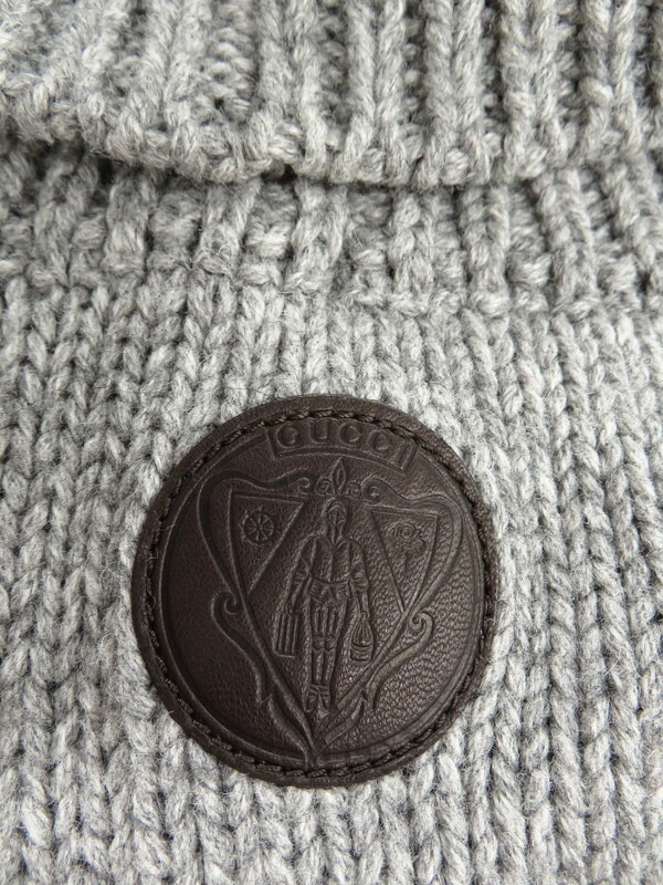 GUCCI】【イタリア製】【トップス】グッチ『タートルネックニット