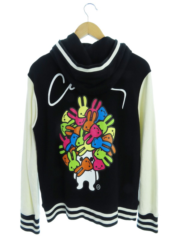 CUNE】【23rd スウェットフードスタジャンうさぎ23個ちゃん