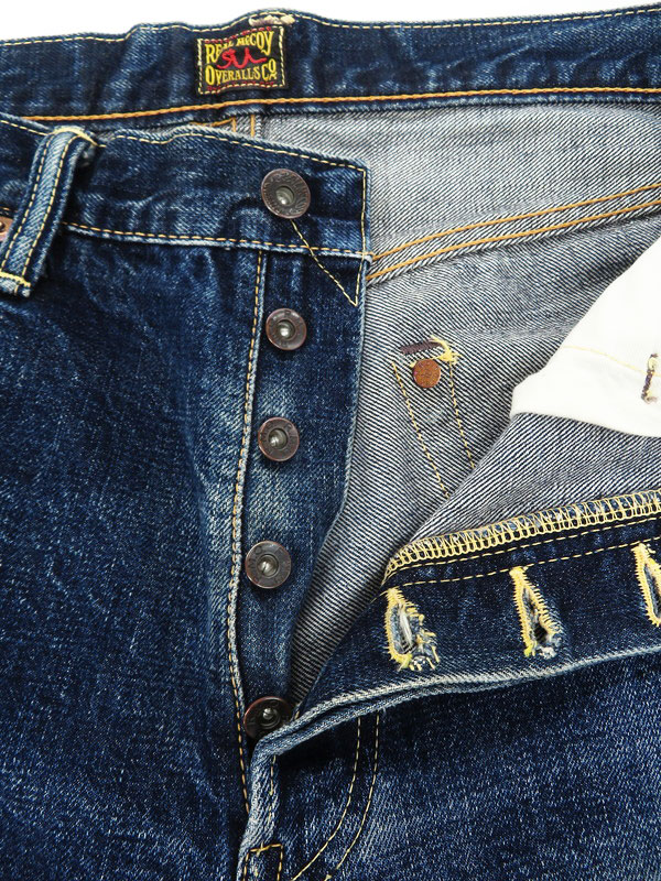 The REAL McCOY'S】【デュードランチパンツ】【ジーパン】【ボトムス