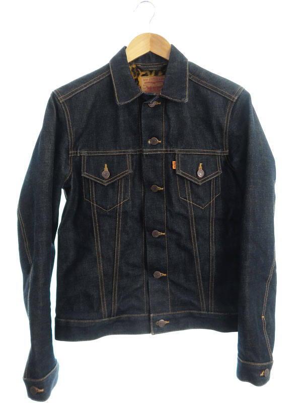 Supreme】【リーバイス】【Leopard Denim Jacket】【アメリカ製
