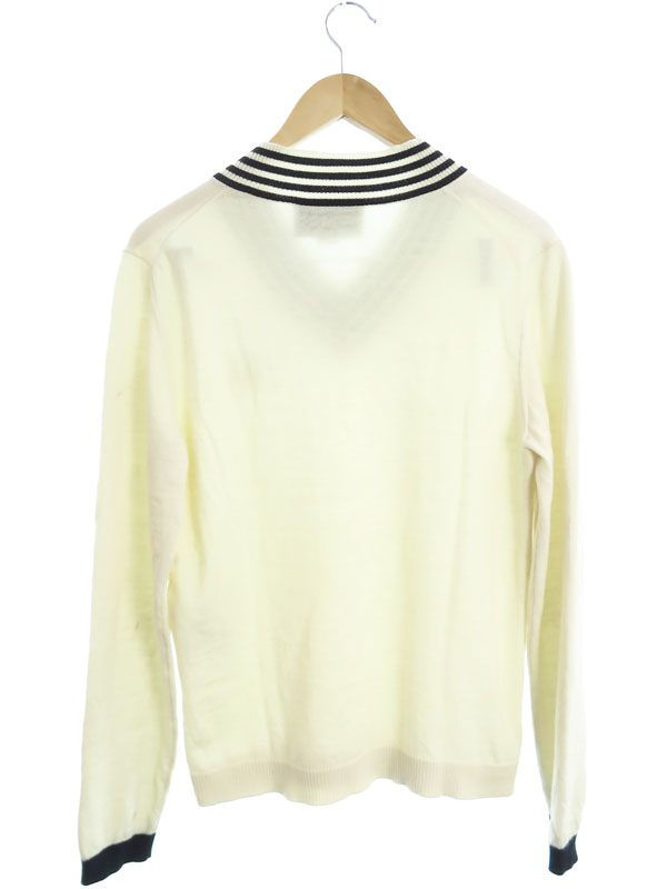 GUCCI】【ビー（ハチ）Vネックウールニット】【イタリア製】【トップス