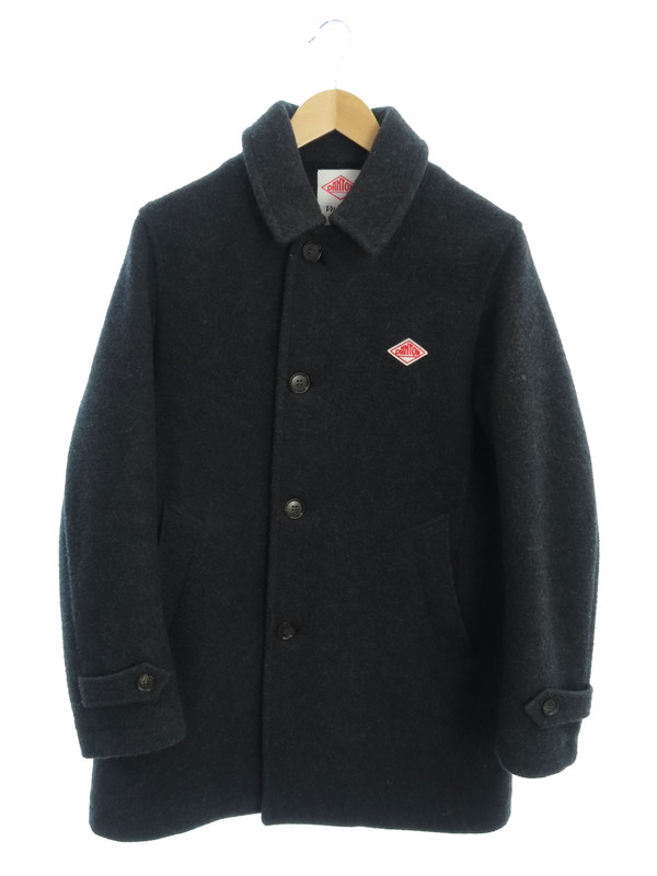 DANTON】【ウールモッサシングルボタンコート】【日本製】【アウター