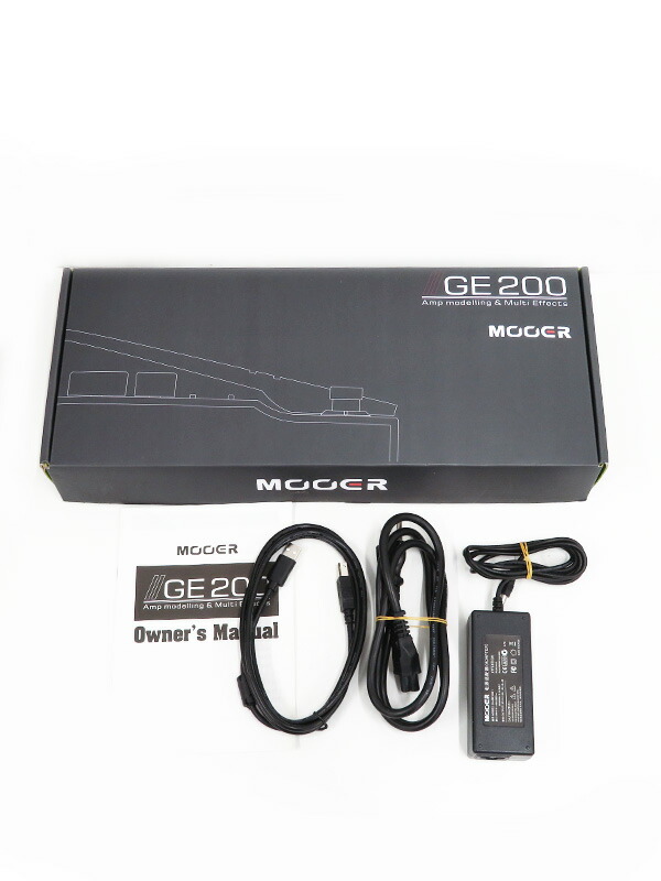 MOOER】ムーアー『マルチエフェクター』GE200 1週間保証【中古
