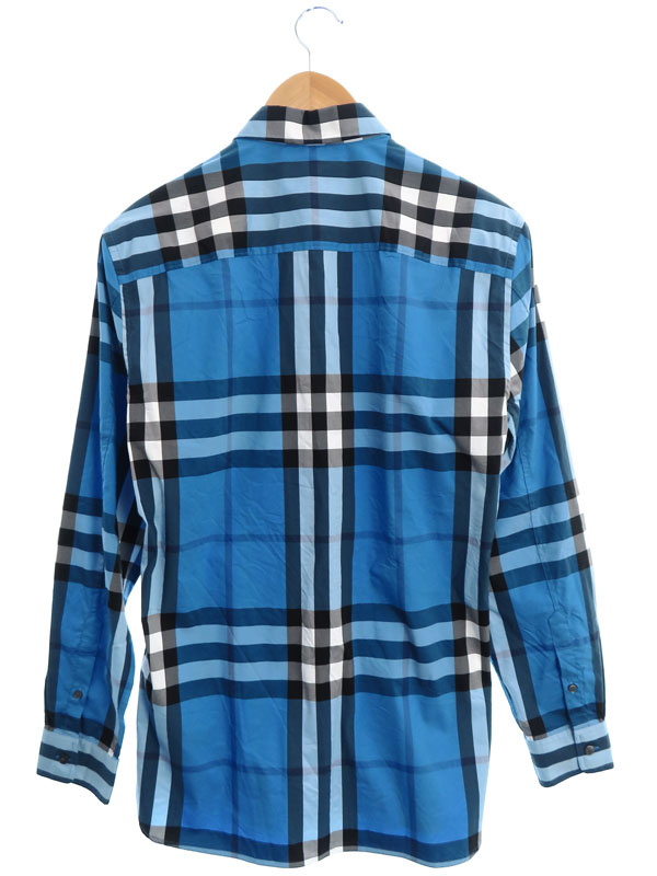 BURBERRY】【トップス】バーバリー『チェック柄 長袖シャツ sizeS SF P