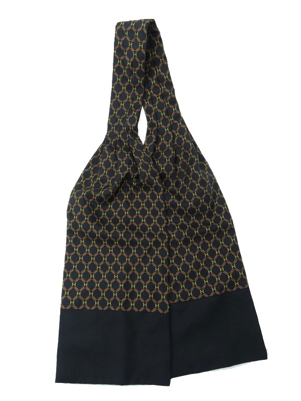 HERMES】【マルジェラ期】【フランス製】エルメス『アスコットタイ