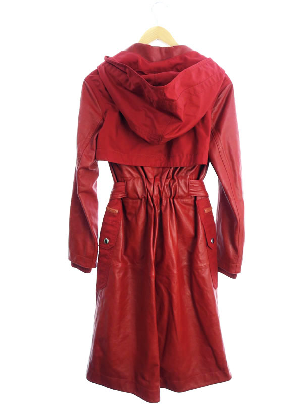 COACH】【イタリア製】【アウター】コーチ『レザーコート size2』2200