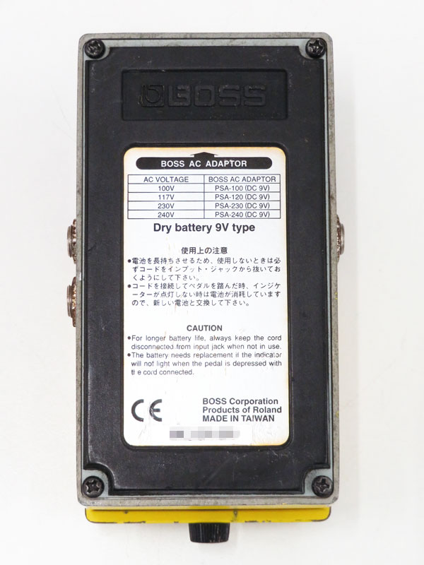BOSS】ボス『デュアルオーバードライブ』SD-2 コンパクトエフェクター