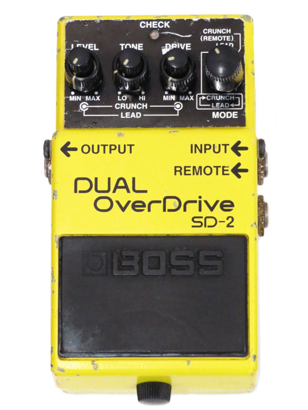 BOSS】ボス『デュアルオーバードライブ』SD-2 コンパクトエフェクター