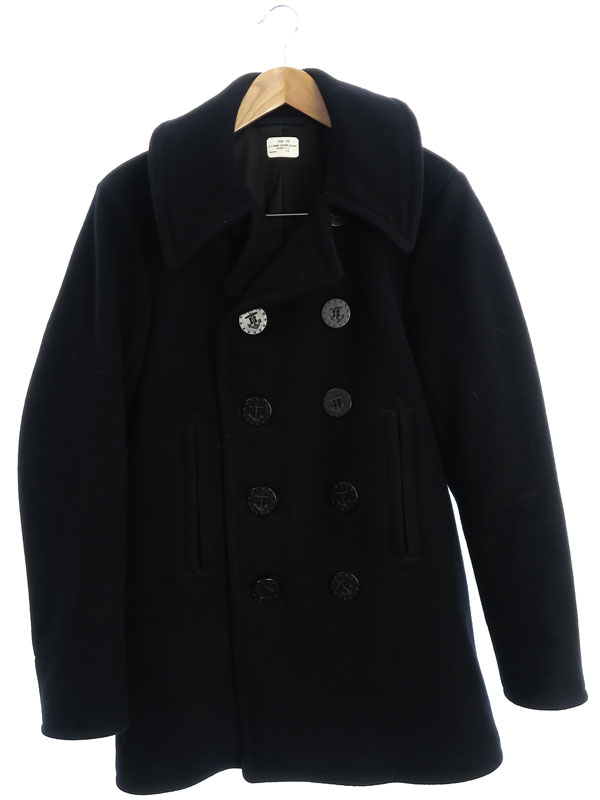 The REAL McCOY'S】【US.NAVY PEA COAT WWII】【13スターボタン