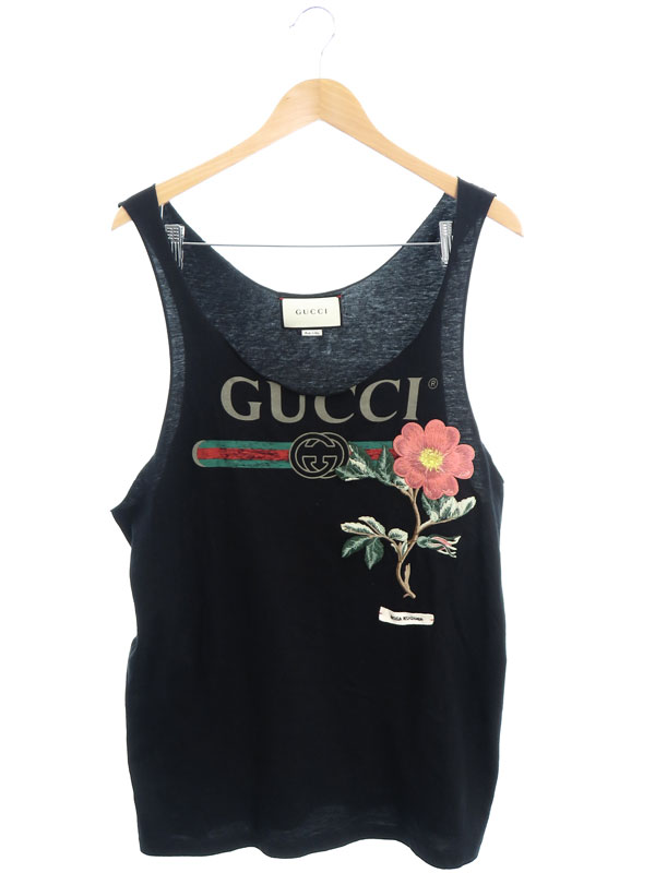 GUCCI】【ROSA RUGOSA】【イタリア製】【トップス】グッチ『タンク
