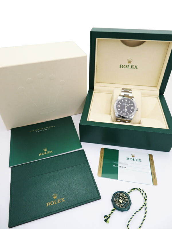 ROLEX】【旧型】【鏡面バックル】【'16年購入】ロレックス