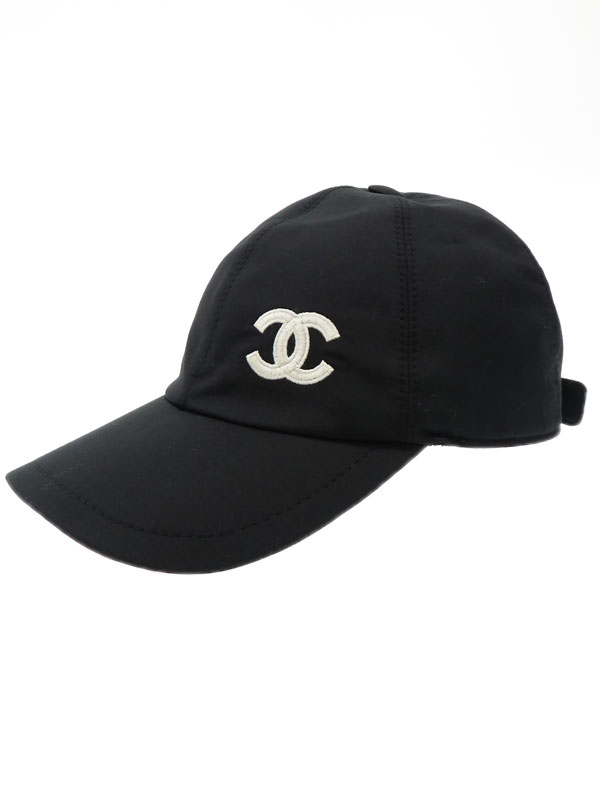 CHANEL】【イタリア製】【ココマーク】【CCマーク】シャネル『キャップ