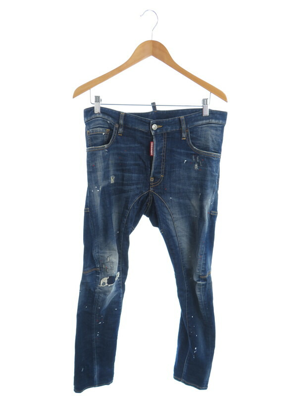 DSQUARED2】【Tidy Biker Jean】【ルーマニア製】ディースクエアード