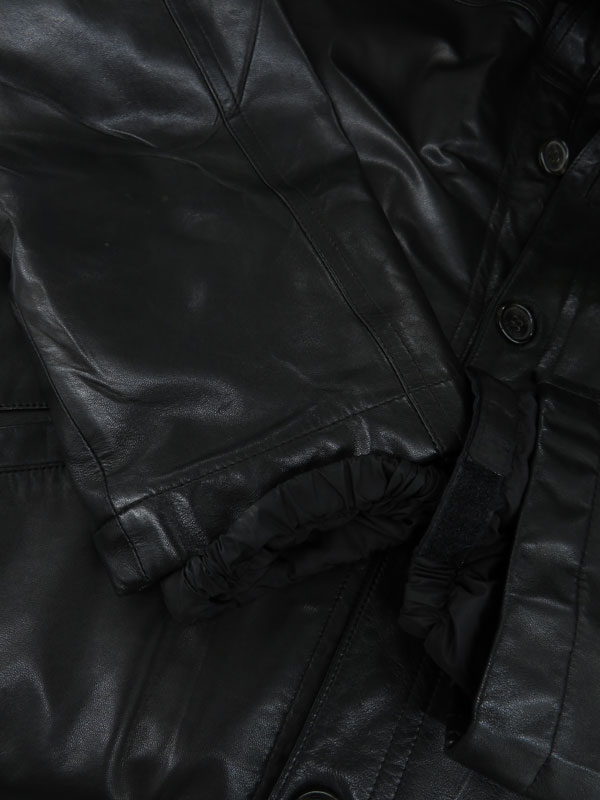 PRADA】【イタリア製】【アウター】プラダ『中綿レザージャケット