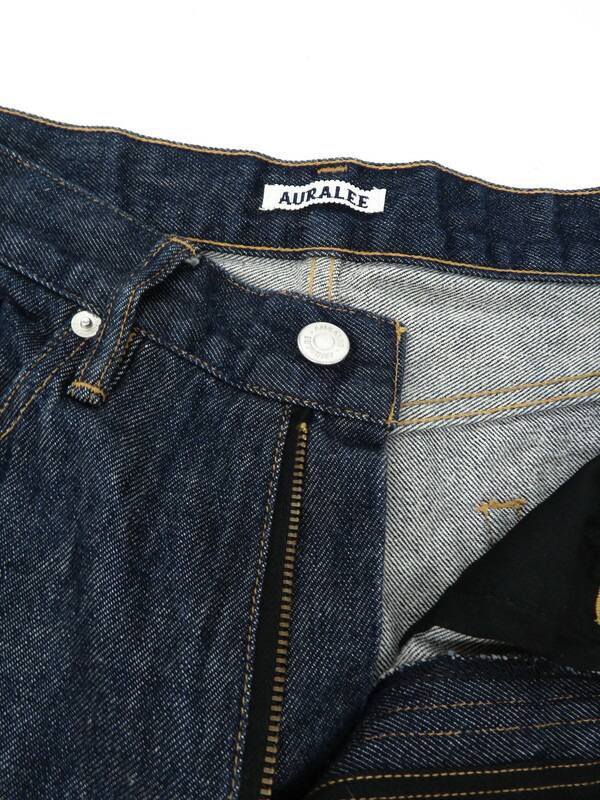AURALEE】【Hard Twist Denim 5P Pants】【日本製】【ジーパン