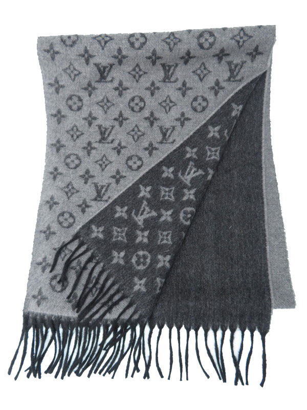 LOUIS VUITTON】【イタリア製】ルイヴィトン『エシャルプ・モノグラム