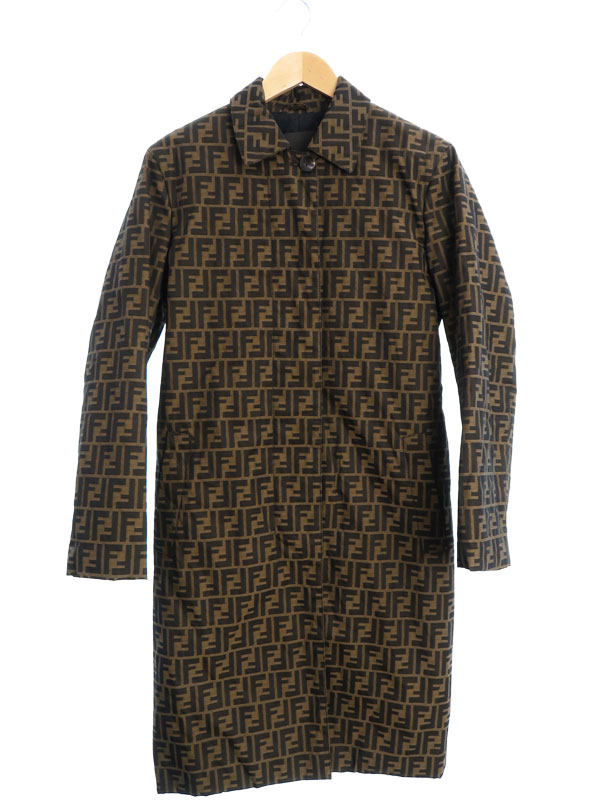 FENDI】【イタリア製】【アウター】フェンディ『ズッカ柄 中綿コート