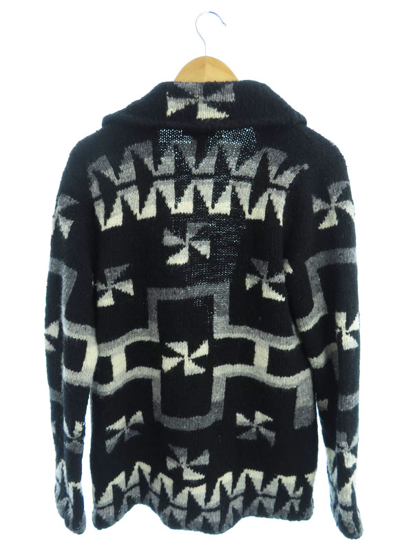 RALPH LAUREN】【メタルコンチョボタン】【ハンドニット】【ネイティブ