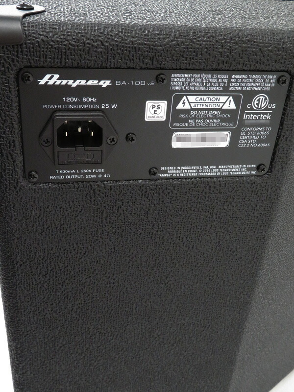 Ampeg】アンペグ『ベースアンプ』BA-108 v2 1週間保証【中古