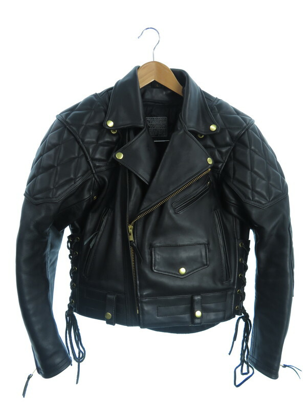 入手困難 カドヤ K'sレザー シングルライダースジャケット 牛革